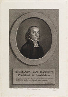 TvB G 2707
<br/>
Portret Hermanus van Hasselt
<br/>
<em>Senus, Willem van (1773-1851)</em>